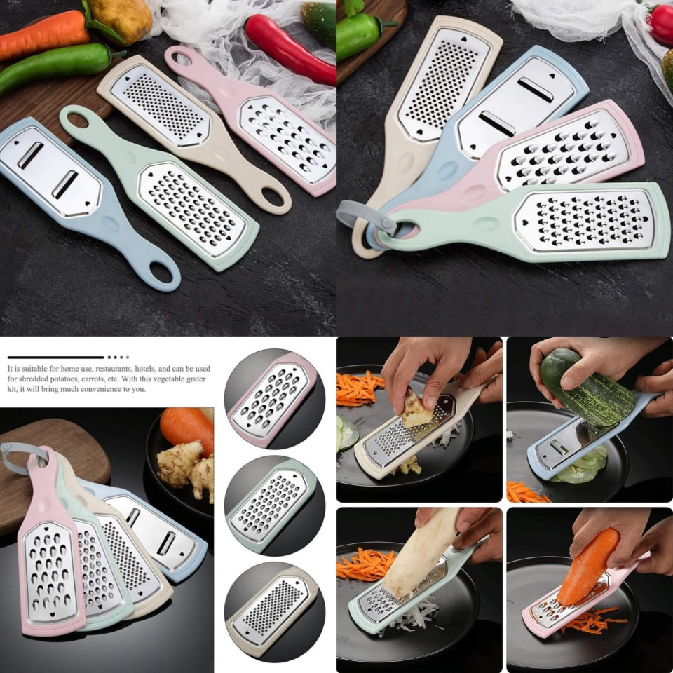 4 Piece Vegetable Grater Set