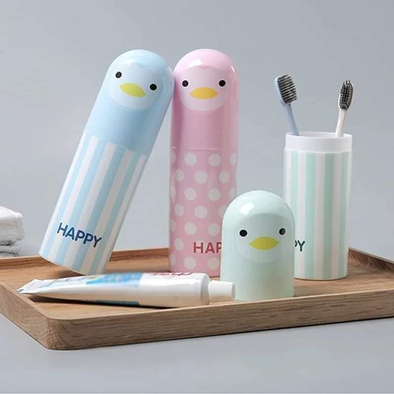 Happy Brush Holder Case