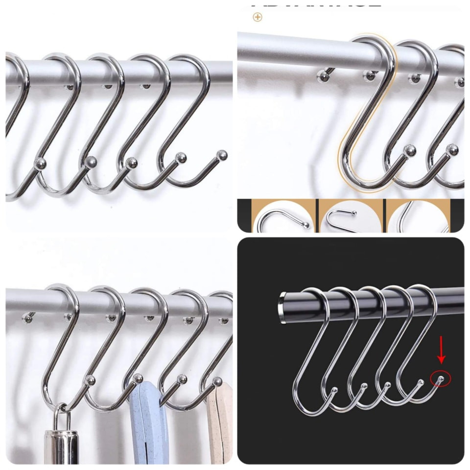 S Shaped Hooks